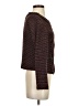Peppercorn 100% Polyester Tweed Burgundy Jacket Size S - photo 4