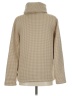 J.Crew Factory Store 100% Polyester Houndstooth Tan Turtleneck Sweater Size M - photo 2