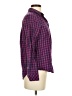 Vineyard Vines Checkered-gingham Purple Long Sleeve Button-Down Shirt Size 0 - photo 4