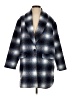 Steve Madden 100% Polyester Plaid Blue Coat Size S - photo 1
