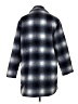 Steve Madden 100% Polyester Plaid Blue Coat Size S - photo 2