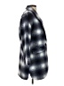 Steve Madden 100% Polyester Plaid Blue Coat Size S - photo 4