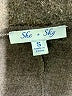She + Sky Gray Cardigan Size S - photo 7