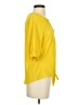 Adrienne Vittadini Yellow 3/4 Sleeve Blouse Size S - photo 4