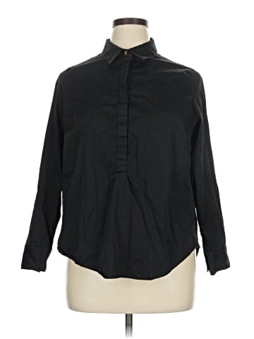 Universal Standard Long Sleeve Blouse (view 1)