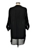 Lush 100% Polyester Black 3/4 Sleeve Blouse Size M - photo 2