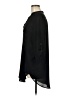 Lush 100% Polyester Black 3/4 Sleeve Blouse Size M - photo 5