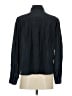 Tucker 100% Silk Black Long Sleeve Silk Top Size 4 - photo 2
