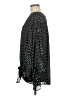 GiGio 100% Polyester Polka Dots Black 3/4 Sleeve Blouse Size M - photo 5