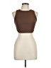 Monday Active Brown Sleeveless Top Size L - photo 1