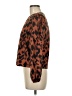 Shein Brown Long Sleeve Blouse Size 6 - photo 5