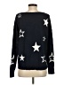 Lou & Grey Stars Blue Pullover Sweater Size XS - photo 2