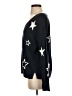 Lou & Grey Stars Blue Pullover Sweater Size XS - photo 5