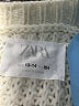 Zara Solid Green Ivory Pullover Sweater Size 13 - 14 - photo 3