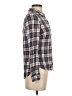 Buttons Plaid Ivory Long Sleeve Button-Down Shirt Size S - photo 4