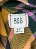 BDG Plaid Brown Long Sleeve Button-Down Shirt Size S - photo 7