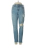 Old Navy Hearts Blue Jeans Size 0 - photo 1