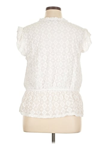 Badgley Mischka Sleeveless Blouse (view 2)