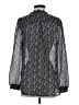 Lucky Brand 100% Polyester Black Long Sleeve Blouse Size S - photo 2