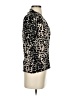 DKNY Animal Print Ivory Short Sleeve Blouse Size XS (petite) - photo 4