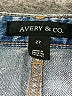 Avery & Co. 100% Cotton Blue Jeans Size 27 waist - photo 7