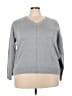 Tribal 100% Cotton Gray Pullover Sweater Size XXL - photo 1
