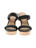 LC Lauren Conrad Black Wedges Size 8 1/2 - photo 2