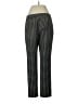J. McLaughlin Houndstooth Black Casual Pants Size 4 - photo 2