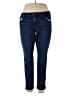 Old Navy Solid Blue Jeans Size 18 - photo 1