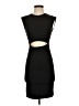 BCBGeneration Solid Black Cocktail Dress Size XS - photo 1