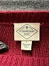 St. John's Bay 100% Acrylic Burgundy Pullover Sweater Size L - photo 7