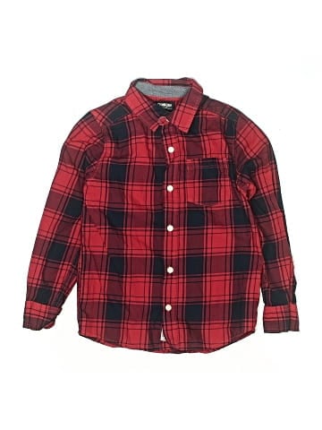 Genuine Kids from Oshkosh Long Sleeve Button-Down Shirt (view 1)