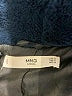 MNG Black Blue Faux Fur Jacket Size S - photo 6
