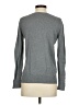 Ann Taylor LOFT Outlet 100% Cotton Graphic Gray Pullover Sweater Size S - photo 2