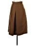 The Fold Solid Brown Tan Formal Skirt Size 1 - photo 1