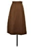 The Fold Solid Brown Tan Formal Skirt Size 1 - photo 2