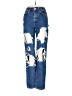 BDG 100% Cotton Graphic Blue Jeans Size 25 waist - photo 1