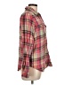 Chaps 100% Cotton Plaid Pink Long Sleeve Button-Down Shirt Size L - photo 4