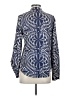 Tracy Reese Paisley Blue Long Sleeve Blouse Size 4 - photo 2