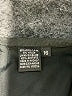 Dana Buchman Solid Black Wool Skirt Size 16 - photo 4