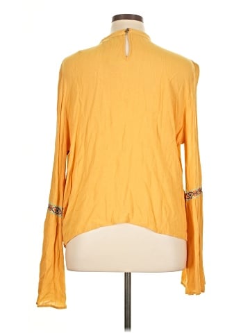 Material Girl Long Sleeve Blouse (view 2)