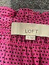 Ann Taylor LOFT 100% Polyester Pink 3/4 Sleeve Blouse Size S - photo 7