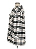 Kensie 100% Polyester Plaid Ivory Coat Size XL - photo 5