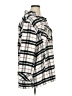 Kensie 100% Polyester Plaid Ivory Coat Size XL - photo 4