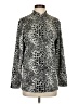 Laura Ashley Animal Print Silver Coat Size S - photo 1