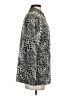 Laura Ashley Animal Print Silver Coat Size S - photo 4