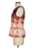 W118 by Walter Baker 100% Polyester Orange Sleeveless Blouse Size S - photo 5