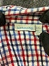 JoJo Maman Bebe 100% Cotton Checkered-gingham Red Long Sleeve Button-Down Shirt Size 18-24 mo - photo 3
