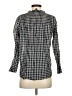 J.Crew 100% Cotton Checkered-gingham Black 3/4 Sleeve Blouse Size 00 - photo 2