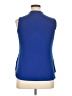 JM Collection Blue Sleeveless Blouse Size XL (petite) - photo 2